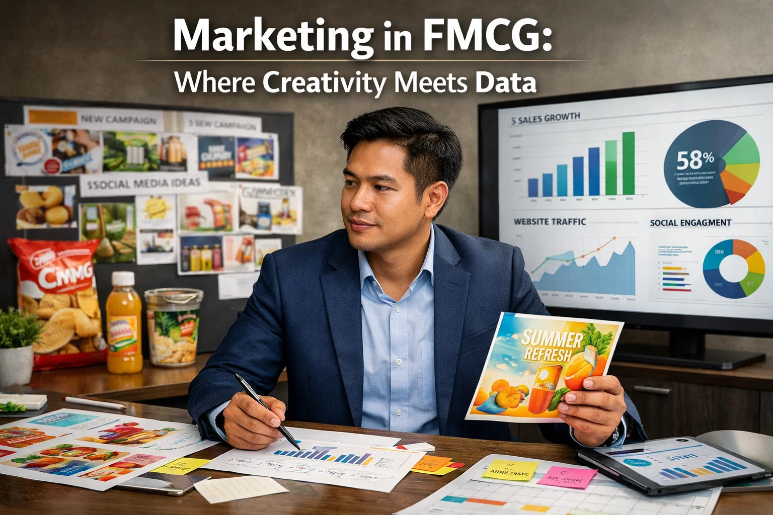 Marketing in FMCG Where Creativity Meets Data
