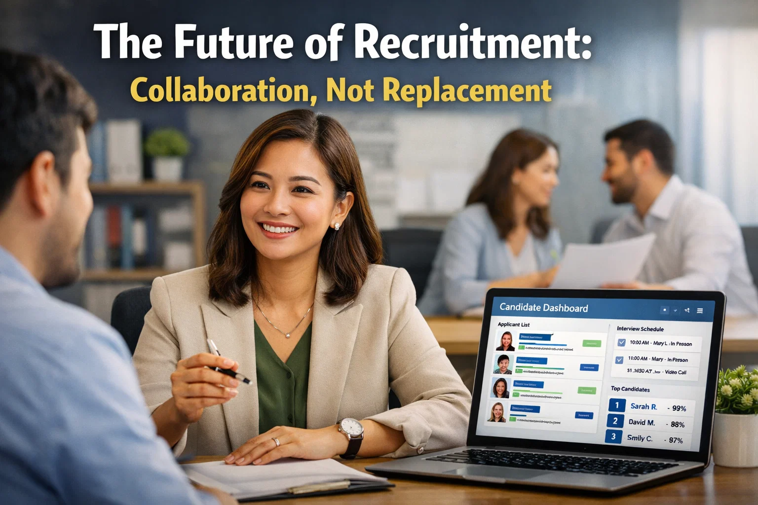 The Future of Recruitment Collaboration, Not Replacement