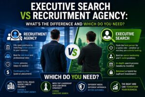 Executive Search vs Recruitment Agency What's the Difference